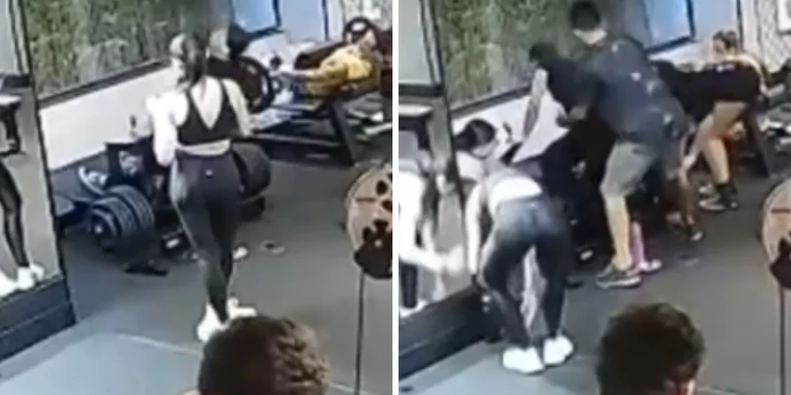 DF – Mulher quebra os dois joelhos em academia após anilhas escorregarem de aparelho