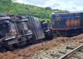 Linha férrea é bloqueada após vagão descarrilhar na zona rural de Serrinha