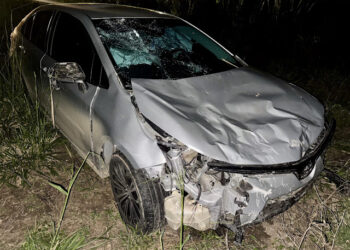 Colisão entre carro e moto deixa motociclista gravemente ferido na BA-130