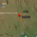Tremor de terra com magnitude 2,1 é registrado em Serrinha. Não há relatos de moradores que tenham sentido o abalo