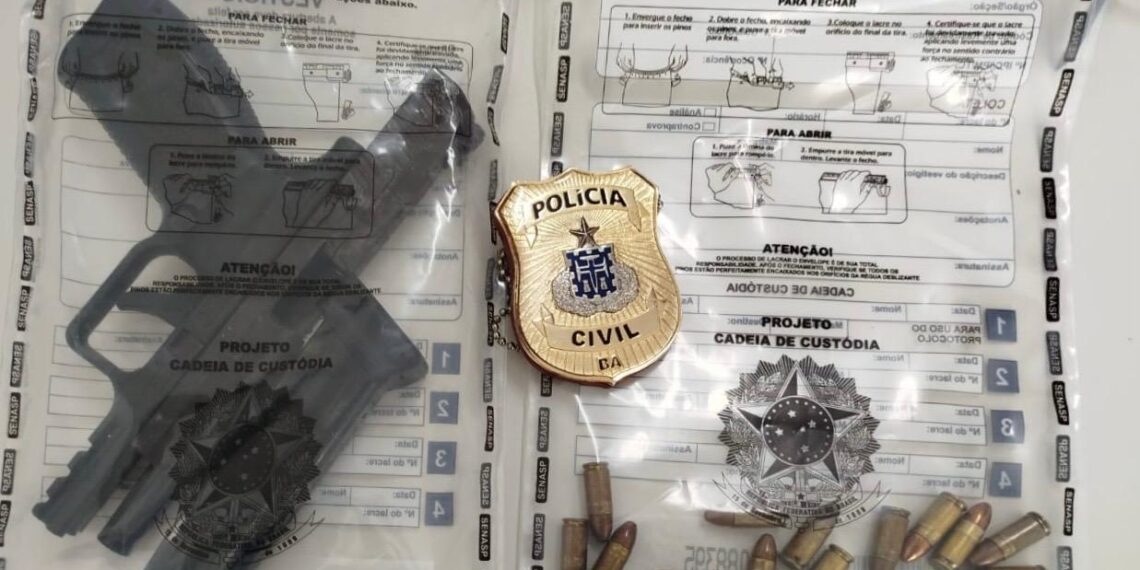Arma de fogo utilizada em homicídio é apreendida em Serrinha