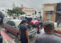 Carro tem princípio de incêndio no centro de Coité e é controlado por populares com apoio do Aguia Resgate