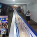 No aniversário de Nordestina, bolo de 41 metros foi servido a população em comemoração ao 41º aniversário