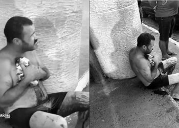 Homem é ferido no tórax a golpe de faca