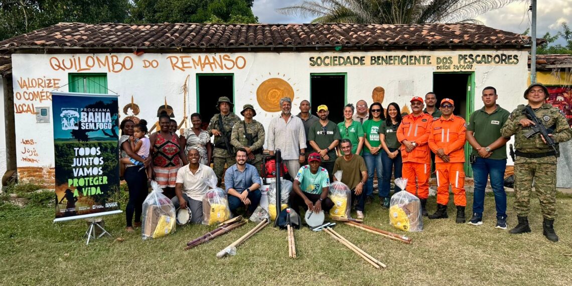 Caravana Bahia Sem Fogo inicia etapa da Chapada Diamantina com ações preventivas e entrega de equipamentos