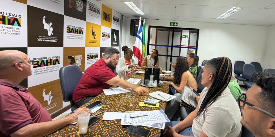 Candeal, Barrocas e Taperoá levam demandas quilombolas à SEPROMI e discutem fortalecimento de políticas públicas em Salvador