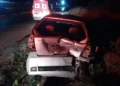 Horas após morte de motociclista, novo acidente no mesmo trecho da BR-407 deixa quatro feridos