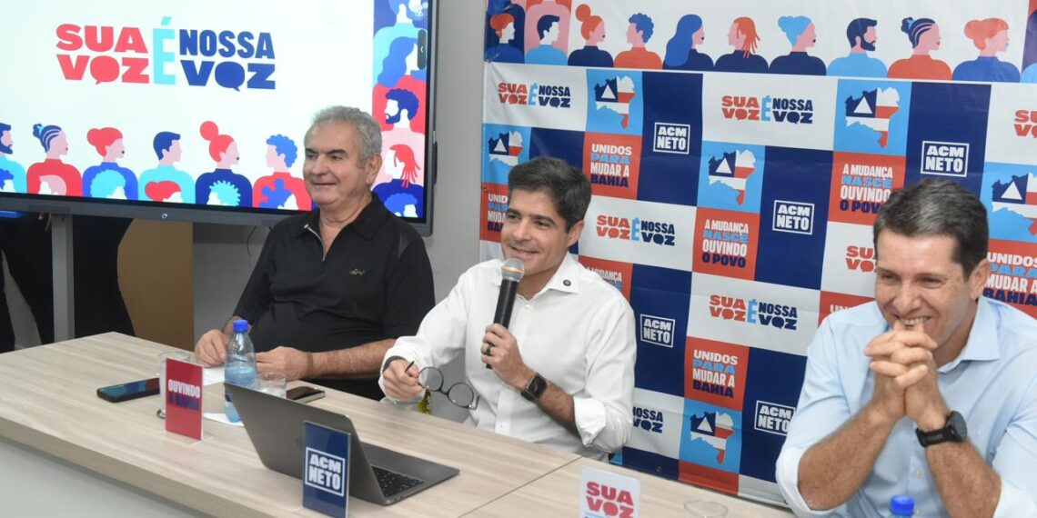 ACM Neto lança “Sua Voz É Nossa Voz”, movimento de escuta e participação popular pela Bahia