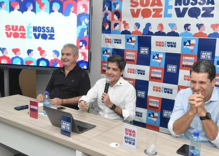 ACM Neto lança “Sua Voz É Nossa Voz”, movimento de escuta e participação popular pela Bahia