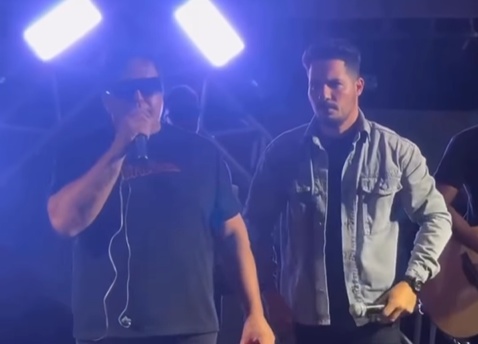 Naldinho e Léo Rios anunciam fim da dupla durante evento de gravação de audiovisual