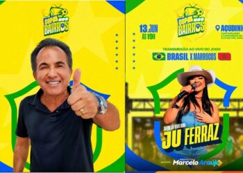 Coité – Prefeito Marcelo Araújo lança projeto Copa nos Bairros com transmissão dos jogos do Brasil e atrações musicais nas comunidades
