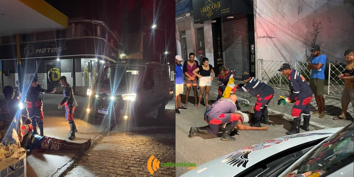 Dois casos de agressões graves foram atendidos pela Brigada Aguia Resgate na noite de sábado, 13