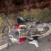 Colisão envolvendo carro e moto deixa uma vítima fatal na BA 120; suposto condutor do Fiat Palio estava visivelmente embriagado