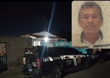 Idoso é encontrado morto com corpo parcialmente carbonizado e filho é preso como principal suspeito do crime