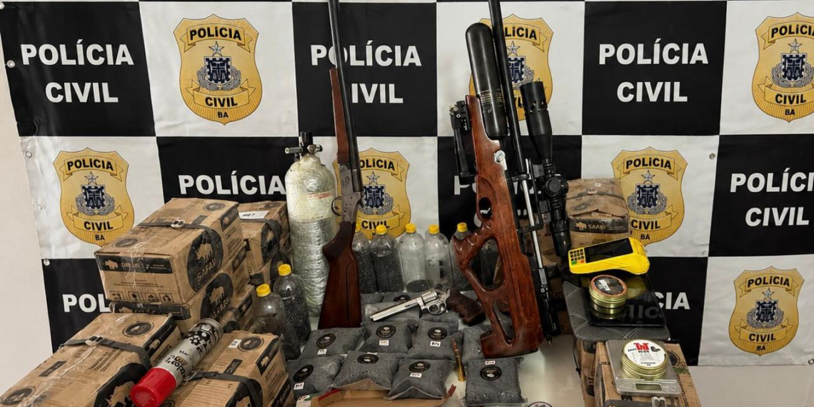 Operação Cartucho Vazio apreende armas e munições em Conceição do Coité