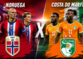 Conheça Noruega e Costa do Marfim, possíveis adversários do Brasil