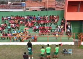 Observador técnico do Atlético Mineiro avalia 120 jovens em Retirolândia e aprova garoto de apenas 8 anos para a base do Galo