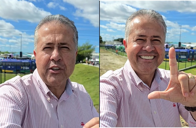 Antes das restrições eleitorais, Alex da Piatã destaca investimentos que fortalecem a saúde e a educação na Bahia durante ato em Alagoinhas