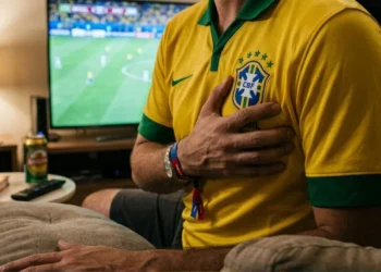 Cardiologista explica como torcer pelo Brasil sem colocar a saúde em risco durante jogos decisivos