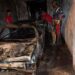 Carro pega fogo em garagem e causa prejuízo duplo a morador do Malhador
