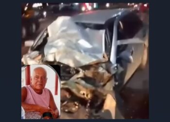 Homem morre após colisão frontal entre carro e caminhão na BR-116 Norte