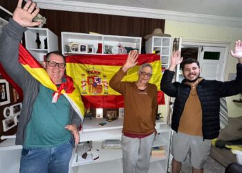 Espanhol radicado em Conceição do Coité desde 1971 celebra vitória sobre a Argentina e comemora conquista da Copa