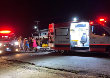 Idoso sofre grave acidente na BA-120 entre Coité e Retirolândia e é transferido para o Hospital Clériston Andrade