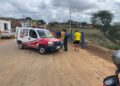 Coité – Novo acidente em trecho em obras da BA-409 deixa casal ferido; mulher sofreu fratura exposta na perna