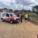 Coité – Novo acidente em trecho em obras da BA-409 deixa casal ferido; mulher sofreu fratura exposta na perna