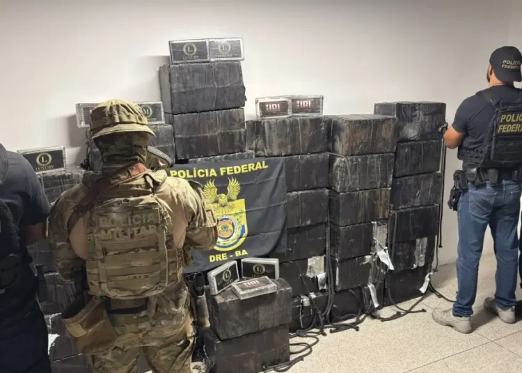 Operação apreende 1 tonelada de cocaína e prende 9 homens no Porto de Salvador; droga seria traficada para Europa
