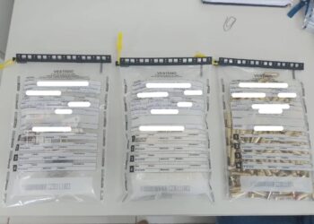 Motorista de ônibus que saiu de São Paulo para Quijingue é preso com cocaína, munições e medicamentos