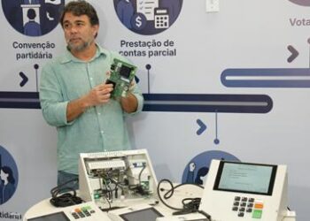 TRE-BA abre urna eletrônica e reforça transparência e segurança do sistema de votação