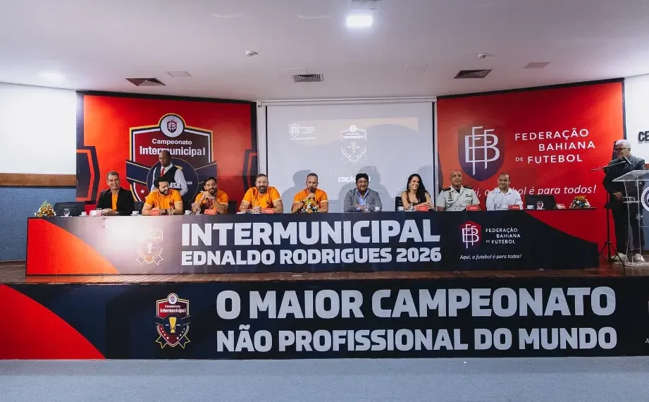 FBF lança Intermunicipal 2026 com 59 seleções; competição começa dia 15 de agosto