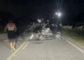 Idoso morre após carro bater de frente com outro na BA-400