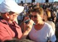A convite de Fátima Nunes, governador Jerônimo Rodrigues participa do encerramento da festa de Nossa Senhora da Bom Conselho em Cícero Dantas