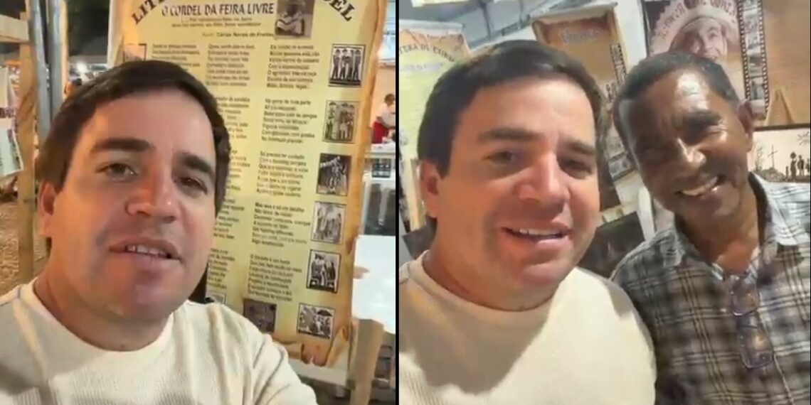 Quase 20 anos depois, Danilo Ribeiro reencontra Carlos Neves em Valente e exalta talento do poeta coiteense