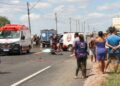 Trânsito vive fim de semana trágico em Coité; colisão entre motos deixa dois mortos na BA-409