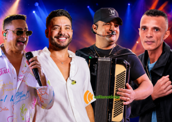 Xanddy Harmonia, Wesley Safadão e Tarcísio do Acordeon são anunciados para Festa de Todos os Santos em Monte Santo