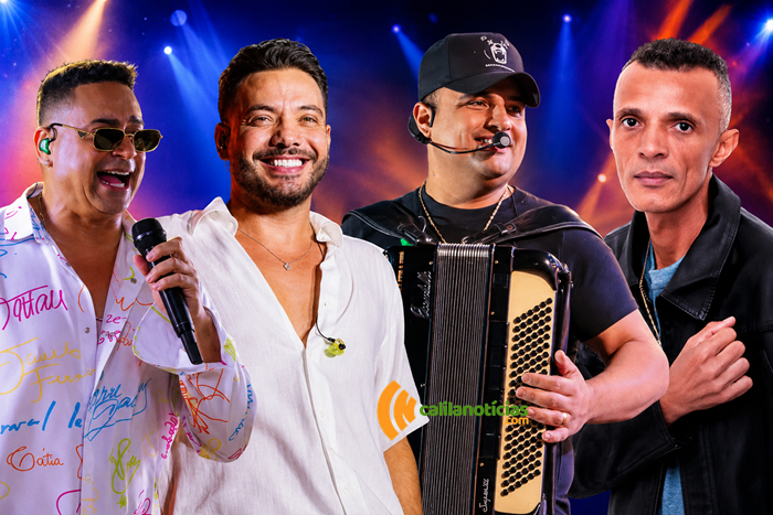 Xanddy Harmonia, Wesley Safadão e Tarcísio do Acordeon são anunciados para Festa de Todos os Santos em Monte Santo
