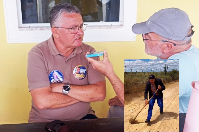 Vice-prefeito de Barrocas relembra ironia de vereador sobre promessa de asfalto; obra está em licitação
