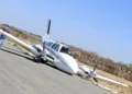 Avião de deputado federal Cláudio Cajado faz pouso de emergência em Irecê