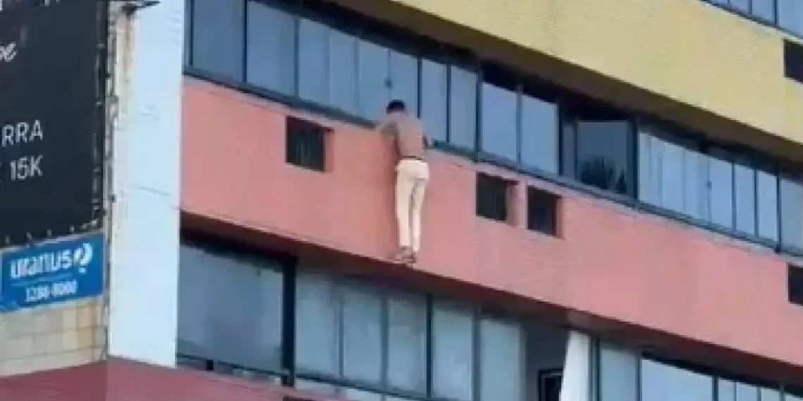 Suposto flagrante de traição termina com homem se jogando de prédio em Salvador