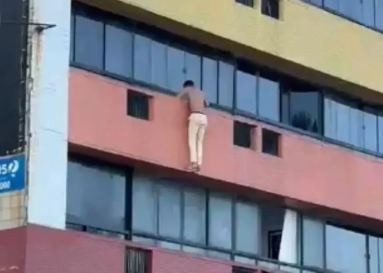 Suposto flagrante de traição termina com homem se jogando de prédio em Salvador