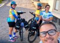 Poucos dias após pedalarem 750 km até Mairi, ciclistas já estão na estrada de volta para Caruaru