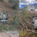 Motorista perde controle, carro desce ribanceira e capota na BA-120 entre Coité e Riachão