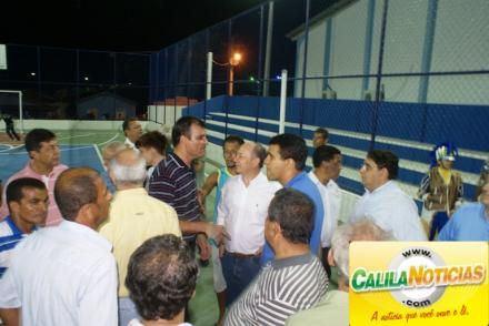 Inaugurações em Santaluz