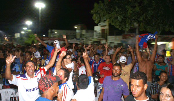 Bahia na série A. Um presente a mais apaixonada torcida do Brasil