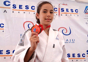 Serrinhense conquistou medalha de ouro no Nacional de Judô Feminino