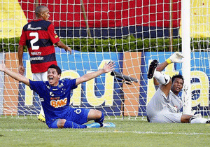 Vitória perde para o Cruzeiro no Barradão mas permanece na mesma posição