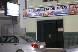 Sede da Igreja Assembleia de Deus Vida em Santaluz - foto: Raimundo Mascarenhas